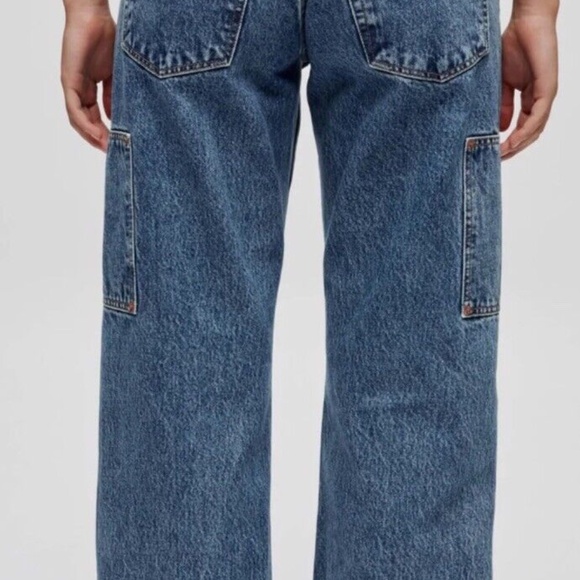 Rare RE/DONE "The Shortie" Jeans (Wide Leg) sz 27 - Picture 7 of 9